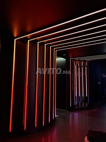 تركيب ليد إضاءة ديكور