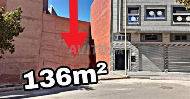 Terrain commercial à vendre près de la mosquée Sidi Yahya