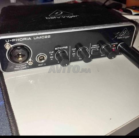 بطاقة صوت Behringer U-Phoria UMC22 - 2