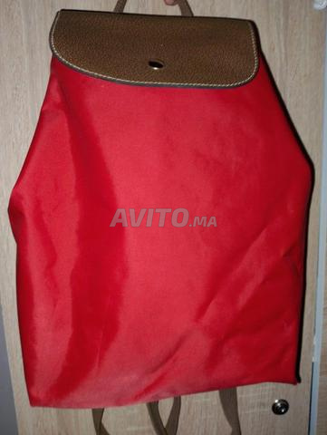 حقيبة ظهر لون شامب Le Pliage أصلية - حالة ممتازة