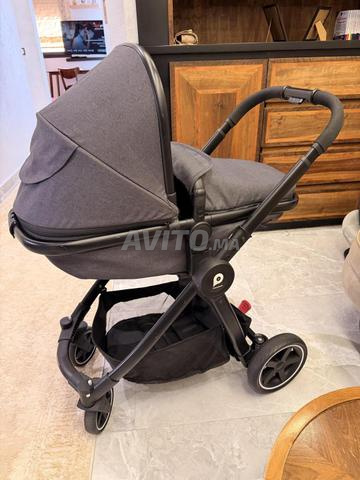 Poussette duo compacte avec Maxicosy
