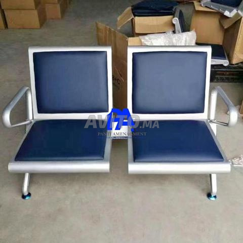 Banquette salle d'accueil pour 2 places/vestiaire