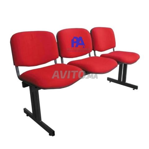 Banquette de réception multi places/vestiaire