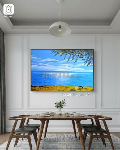 Tableau de la mer fait à la main
