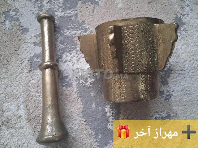 مهراز من النحاس الأصيل له أكثر من 150 سنة