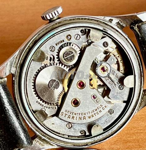 ساعة ستارينة نادرة جداً، ميكانيكية عتيقة من الأربعينات - 2