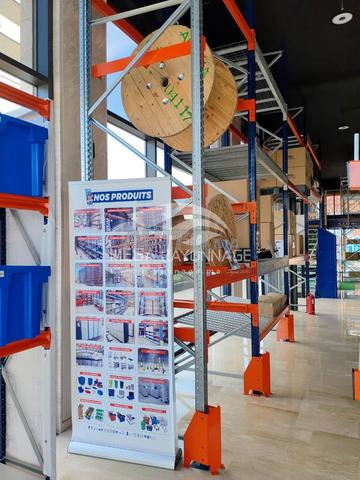 Rack à palettes métallique – Montage sur site