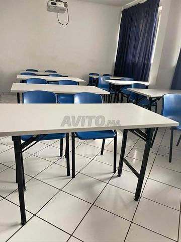 Mobilier scolaire fabrication local/chaise/table - 2
