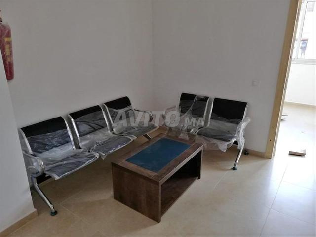 Banquette de salle d'attente confortable / vestiaire