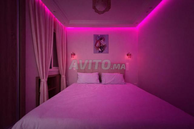 Oulfa - Appartement meublé neuf luxe 650K