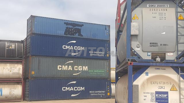 Conteneur 12 mètres ou 40 pieds