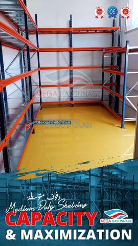 Rayonnage modulable semi-lourd