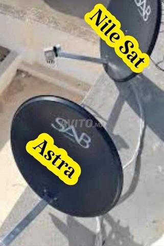 Installation des supports TV et paraboles