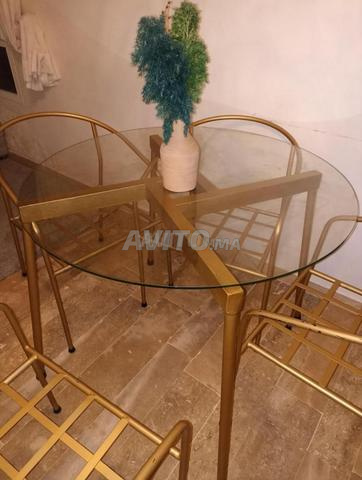 طاولة طعام مع كراسي - 2