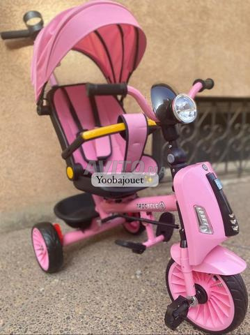 دراجة ثلاثية العجلات متعددة الوظائف للأطفال - 2