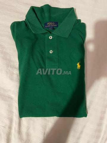 Polo Ralph Lauren original vert sapin taille S/M très bon état