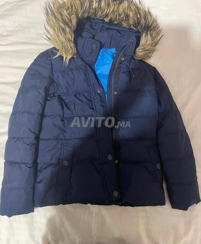 Doudoune originale bleu marine taille S (enfant)