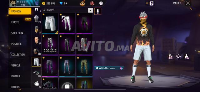 Compte Free Fire - 2