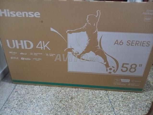 Téléviseur 58. Hisense neuf - 2