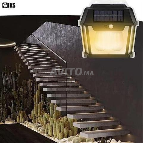 Lampe solaire avec détecteur de mouvement. - 2