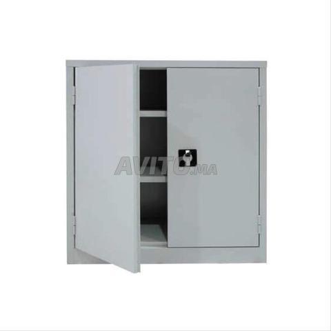 Armoire métallique Basse/portes battante/vestiaire