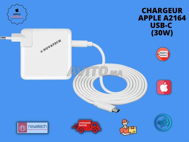 Chargeur USB-C Original pour Apple MacBook – 30W