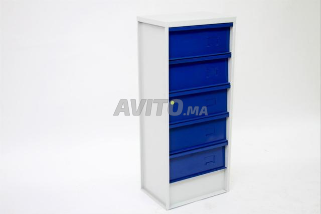 Armoire à clapets 5 cases / vestiaire