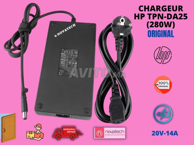 شاحن لابتوب HP / 20 فولت - 14 أمبير (280 واط) أصلي
