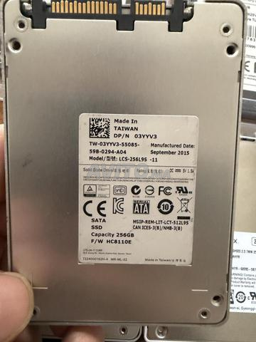 Disque dur SSD 2,5 256 Go - 2
