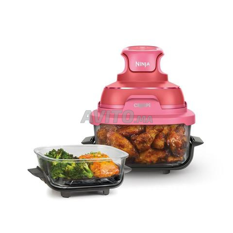 Air Fryer Ninja CRISPi en Verre Cherry FN101EUDR - 2