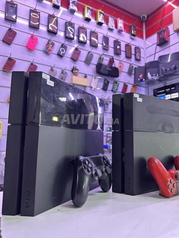 PS4 FAT Flashée 500Go, 1To Avec Manette Originale - 2