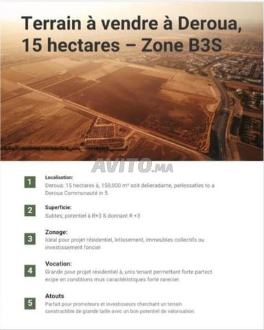 أرض للبيع في دروة 15 هكتار منطقة B3S