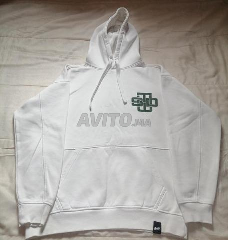 Hoodie PULL&BEAR STWD Taille S Blanc - 2