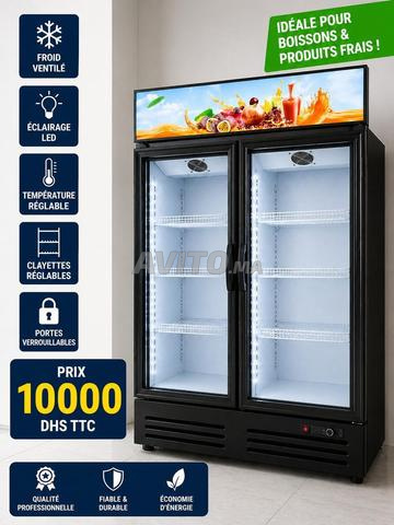 Vitrine réfrigérée commerciale en excellent état S.H - 2