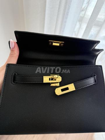 Sac en cuir noir - 2