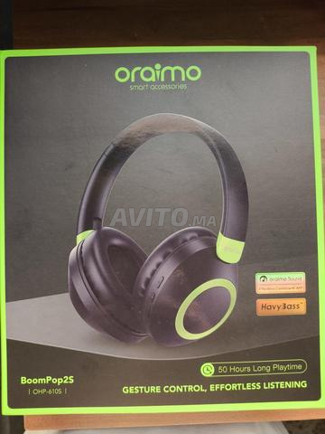 Casque Bluetooth Oraimo OHP-610S neuf - 2