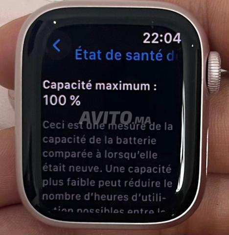 Apple Watch S9 Rose 41mm batterie 100% - 2