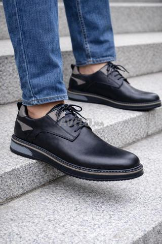 حذاء رجالي فاخر من الجلد الطبيعي – أناقة وجودة تدوم 👞✨
