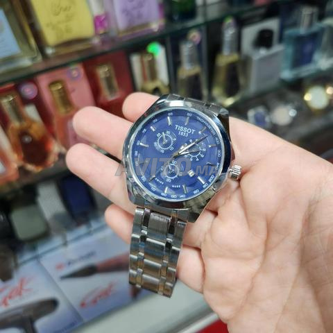 Montre Tissot 1853 Homme Luxe Noir Bleu Blanc ⌚ - 2