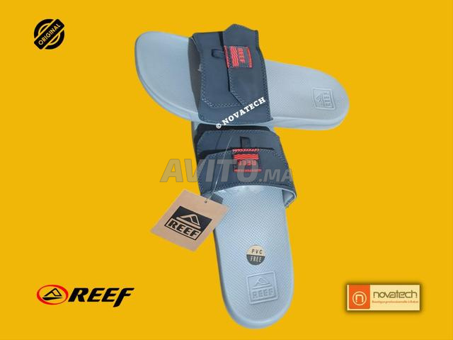Mules Homme Ultra-Confort – Gris et beige - 2