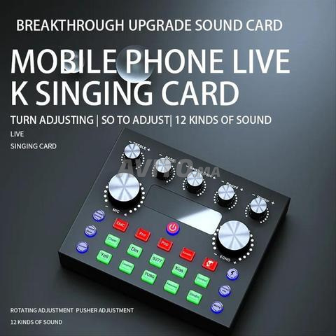 Carte Son V8S - 10 Effets Audio - 2