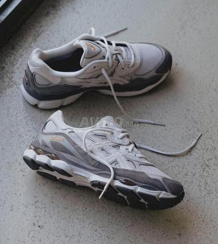 asics gel-nyc cloud cement grey - 2
