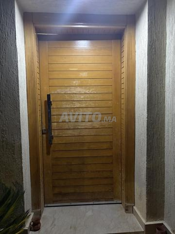 Porte en bois massif frêne - 2