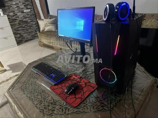 جهاز ألعاب رايزن 5 2600X 256SSD 12G RAM DDR4 RX 580 8GB