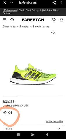 adidas ultraboost original neuf taille 46 - 2