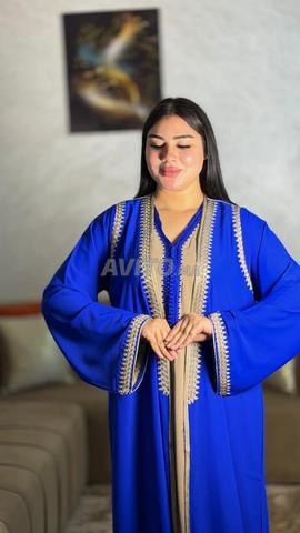 Caftan Doupiaas avec kimono selham magnifique - 2