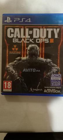 PS4 Call of Duty Black Ops 3 CD très bon état