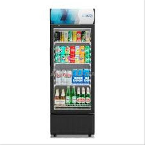 Réfrigérateur vitrine commercial en verre en excellent état s.h - 2