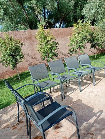 Lot de 6 chaises d'extérieur - 2