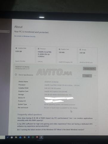 HP EliteDesk 800 G3 وشاشة Samsung و WiFi - 2